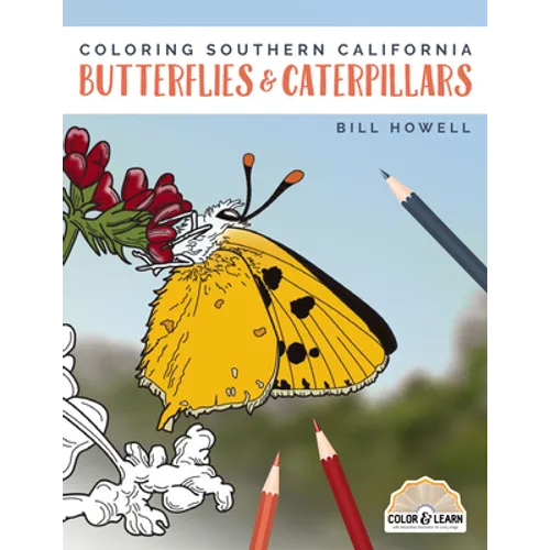 Coloring Southern California Butterflies and Caterpillars