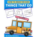 How to Draw for Kids - Things That Go: A Step by Step guide to draw Car, Crane, Garbage Truck, Police Car Fire Truck, Cement Truck, IceCream Truck and
