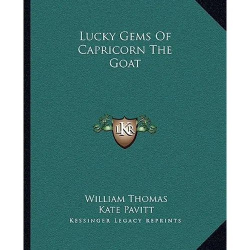 Lucky Gems Of Capricorn The Goat