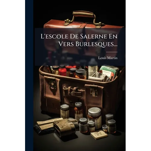 L'escole De Salerne En Vers Burlesques...