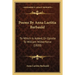 Poems By Anna Laetitia Barbauld: To Which Is Added, En Epistle To William Wilberforce (1820)