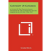 Contempt of Congress: A Study of the Prosecutions Initiated by the Committee on Un-American Activities, 1945-1957