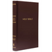 NKJV, Pew Bible, Hardcover, Burgundy, Red Letter Edition