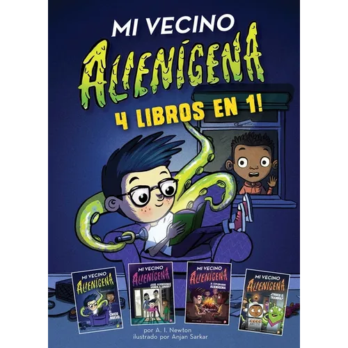 Mi Vecino Alienígena: 4 Libros En 1