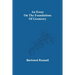 An Essay On The Foundations Of Geometry
