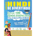 Aprender Hindi Se Divertindo! - Para Crianças: Todas as Idades - Estude 100 Temas Essenciais Com Caça Palavras - Vol.1