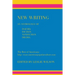 New Writing: An Anthology of Poetry, Fiction, Nonfiction, Drama