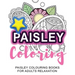 Coloring: Paisley Coloring: Paisley Colouring Books for Adults Relaxation
