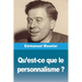 Qu'est-ce que le personnalisme ?