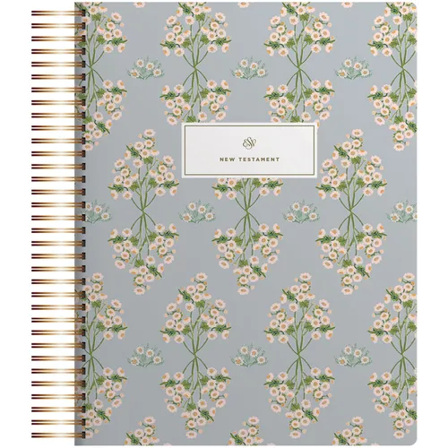 ESV Spiral-Bound Journaling Bible, New Testament (Hardcover, Cover Artwork by Lulie Wallace)