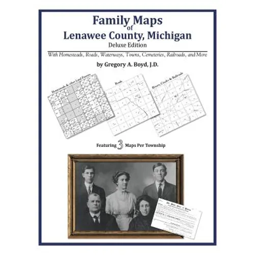 Family Maps of Lenawee County, Michigan