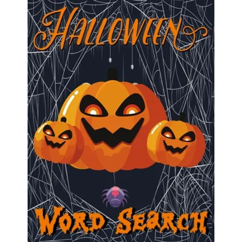 Halloween Word Search: Activity Themed Book for Kids Ages 8-12 Original Spooky Puzzle Book