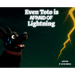 Even Toto Is Afraid Of Lightning: Even The Bravest can be Scared