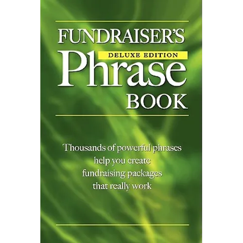 Fundraiser's Phrase Book