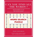 Can You Find All the Words ? Find Each Word If Yo Can 100 Various Puzzles Train Your Brain Puzzle Word Search Book Easy to Medium to Hard: Word Search