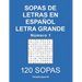 Sopas de letras en español Letra Grande - N. 1