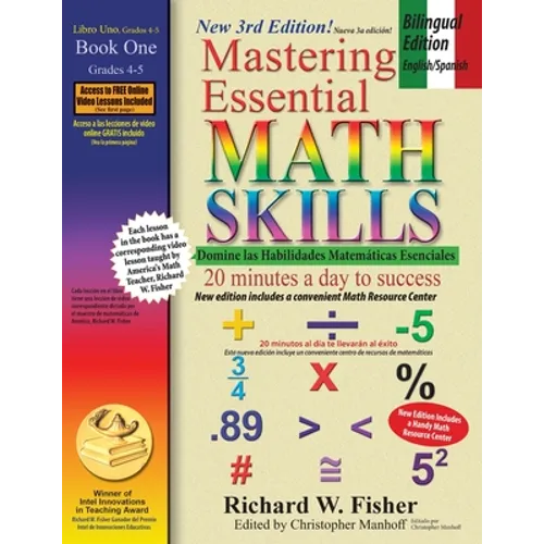 Mastering Essential Math Skills Book 1, Bilingual Edition - English/Spanish
