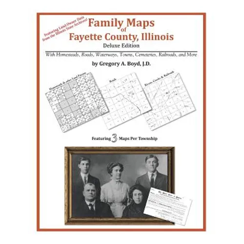 Family Maps of Fayette County, Illinois