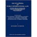 Encyclopedia of Public International Law: Settlement of Disputes 1