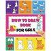 How to Draw Book For Girls: How To Draw Books For Kids Easy Step By Step Drawing Book for Fun and Easy Activity Book