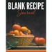 Blank Recipe Journal