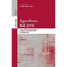 Algorithms - ESA 2010: 18th Annual European Symposium, Liverpool, Uk, September 6-8, 2010, Proceedings