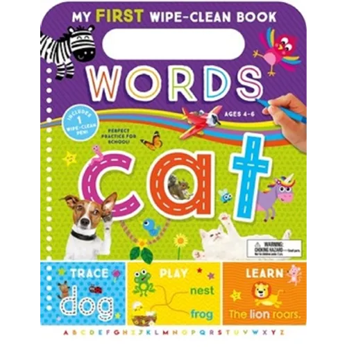 My First Wipe-Clean Book: Words