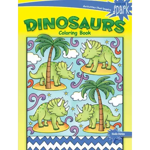Spark Dinosaurs Coloring Book