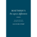 Boethius's de Topicis Differentiis