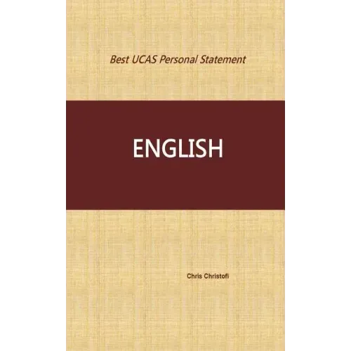 Best UCAS Personal Statement: English
