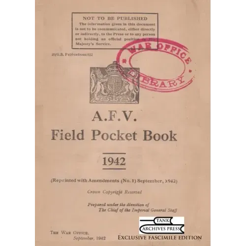 A.F.V. Field Pocket Book 1942
