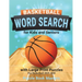 Basketball Word Search for Kids and Seniors with Large Print Puzzles: Pro Basketball 2019-2020