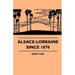 Alsace-Lorraine Since 1870