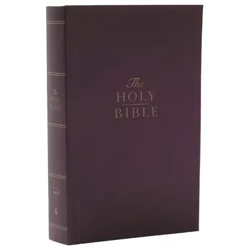 NKJV Compact Paragraph-Style Bible W/ 43,000 Cross References, Purple Softcover, Red Letter, Comfort Print: Holy Bible, New King James Version: Holy B