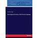Etymological dictionary of the German language