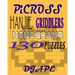 Picross, Hanjie, Griddlers, Nonograms: 130 Puzzles