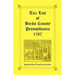Tax List of Berks County [Pennsylvania] of 1767