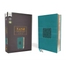 Nasb, Thinline Bible, Leathersoft, Teal, Red Letter Edition, 2020 Text, Comfort Print