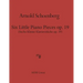 Six Little Piano Pieces op. 19 (MDB Urtext): Sechs Kleine Klavierstueke op. 19