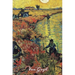 The Red Vineyard Van Gogh Note Book: Hardcover Journal Notebook Diary with Dot Grid, Lined, Blank Vintage Paper for Writing Drawing Journaling