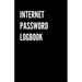 Internet Password Logbook: Black Password organizer to Keep Usernames, Passwords, Web Addresses & More. Alphabetical Tabs for Quick Easy Access