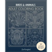 Adult Coloring Books: Art Therapy for Grownups: Zentangle Patterns - Stress Relieving Bird and Animal Coloring Pages for Adults