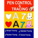 Pen Control And Tracing Book: Pen Control Workbook, Pen Control Training, Tracing Shapes, Tracing Letters And Numbers, Tracing Animals For Kids
