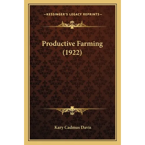 Productive Farming (1922)