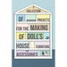 A Collection of Woodwork Projects for the Making of Doll's House Furniture and Accessories