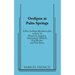 Oedipus at Palm Springs