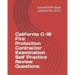 California C-16 Fire Protection Contractor Examination Self Practice Review Questions