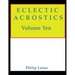 Eclectic Acrostics, Volume Ten: Volume Ten