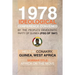 1978 Ideological Conference Convened by the People's Democratic Party of Guinea (Pdg) Held in Conakry, Guinea, West Africa: Seminar Title: Africa on T