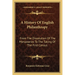 A History Of English Philanthropy: From The Dissolution Of The Monasteries To The Taking Of The First Census